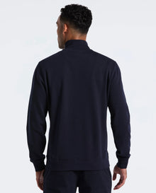 Original Penguin Sticker Pete Half Zip Sweatshirt - Dark Sapphire