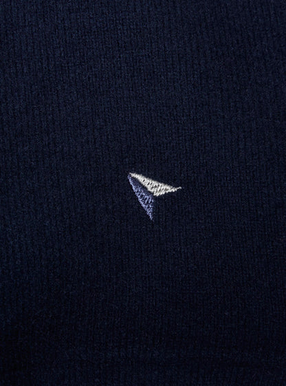 Daniel Grahame Half Zip Casual Sweater 78 - Navy