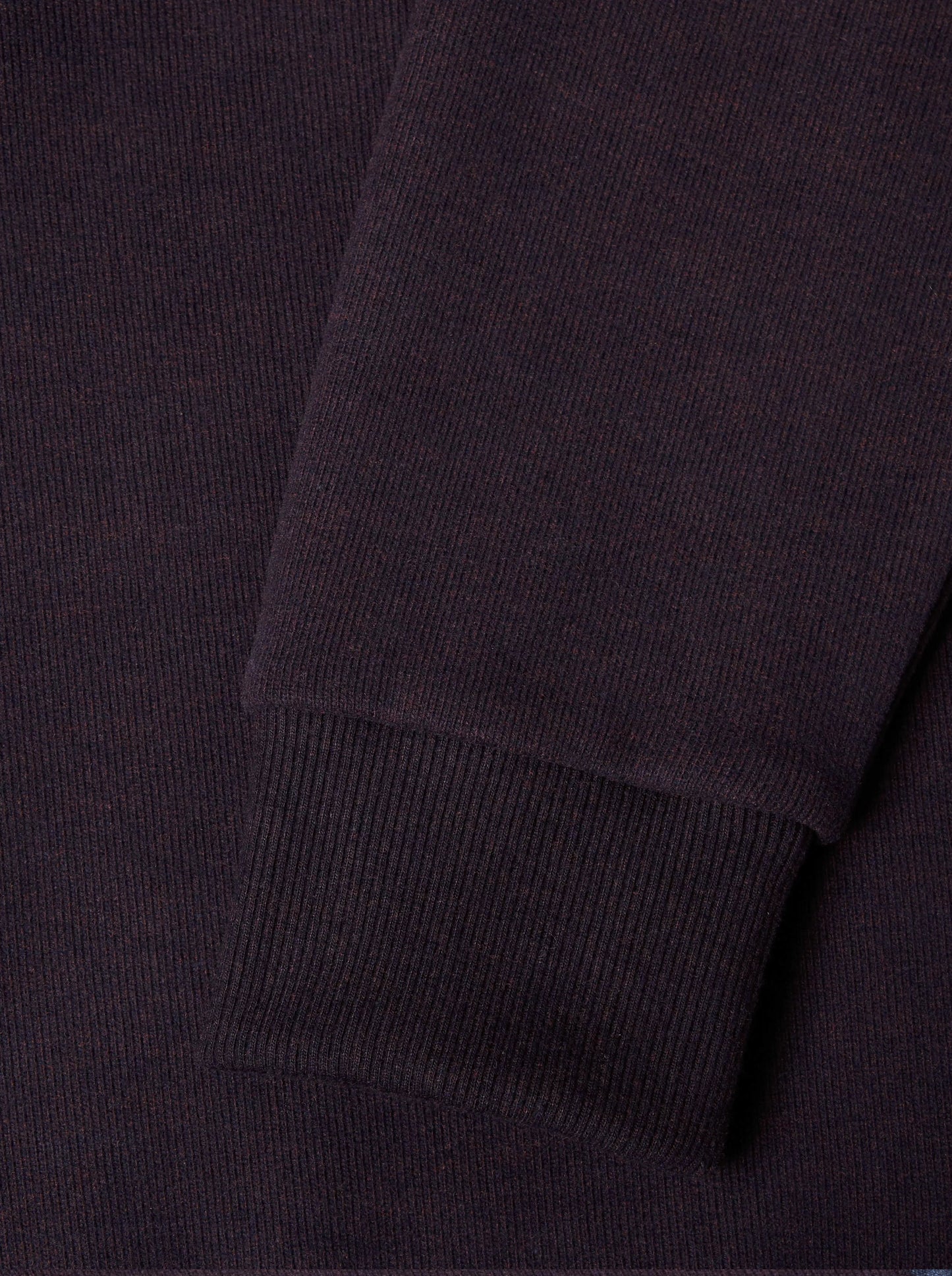 Daniel Grahame Half Zip Casual Sweater 77 - Dark Purple
