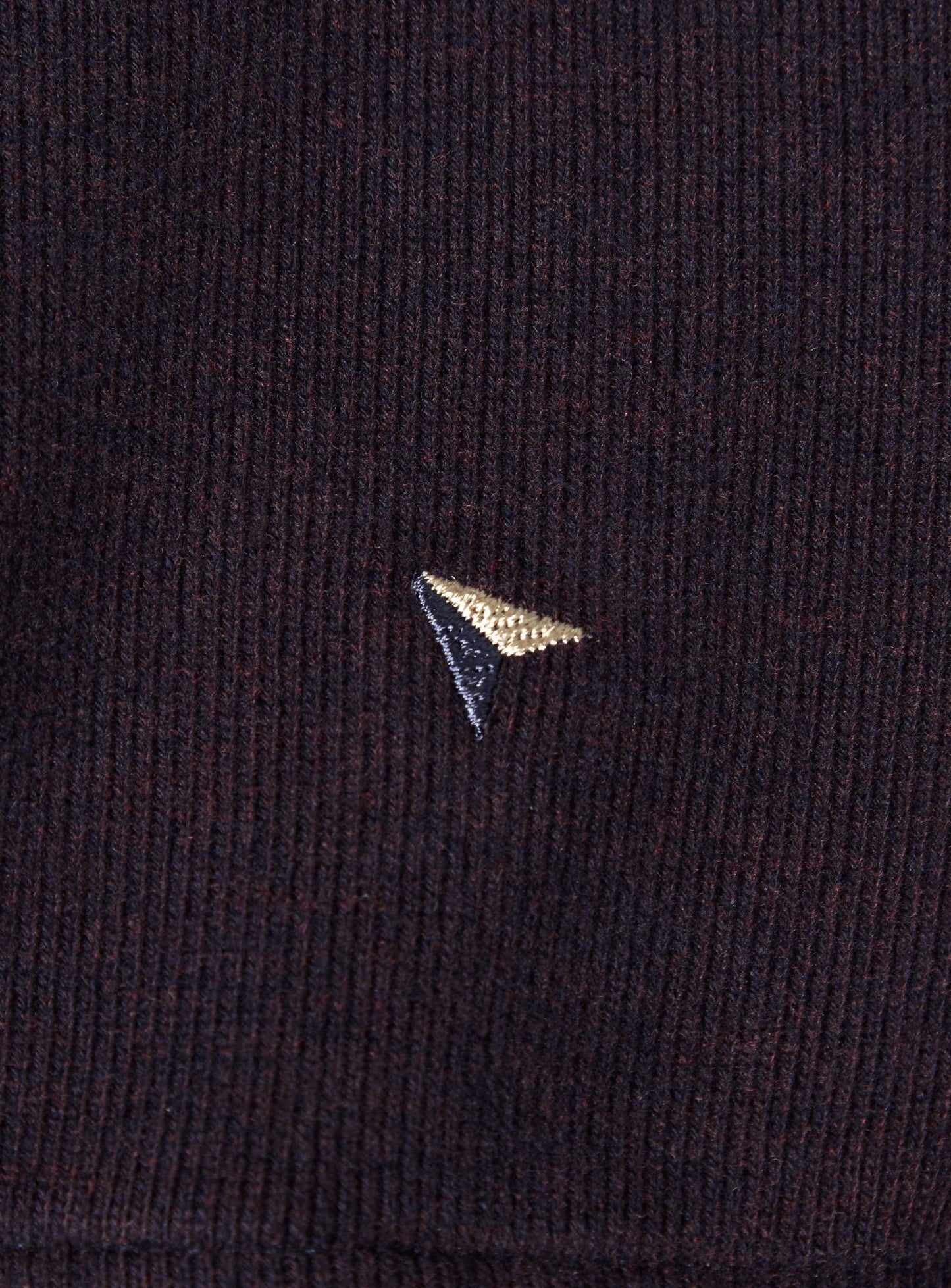 Daniel Grahame Half Zip Casual Sweater 77 - Dark Purple