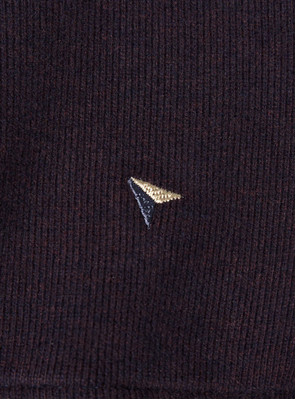 Daniel Grahame Half Zip Casual Sweater 77 - Dark Purple