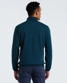 Original Penguin Sticker Pete Half Zip Sweatshirt -Reflecting Pond
