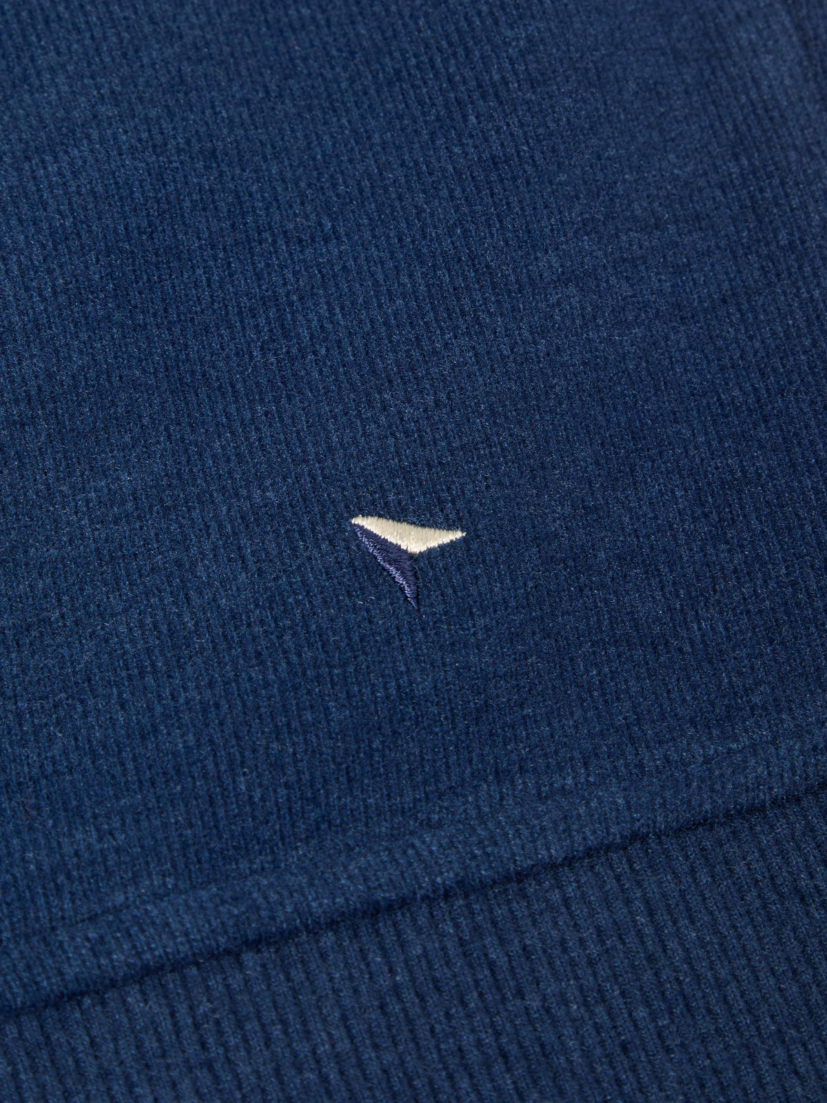 Daniel Grahame Half Zip Casual Sweater 25 - Blue