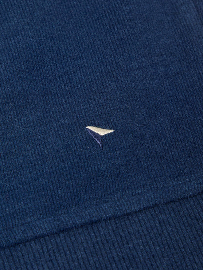 Daniel Grahame Half Zip Casual Sweater 25 - Blue