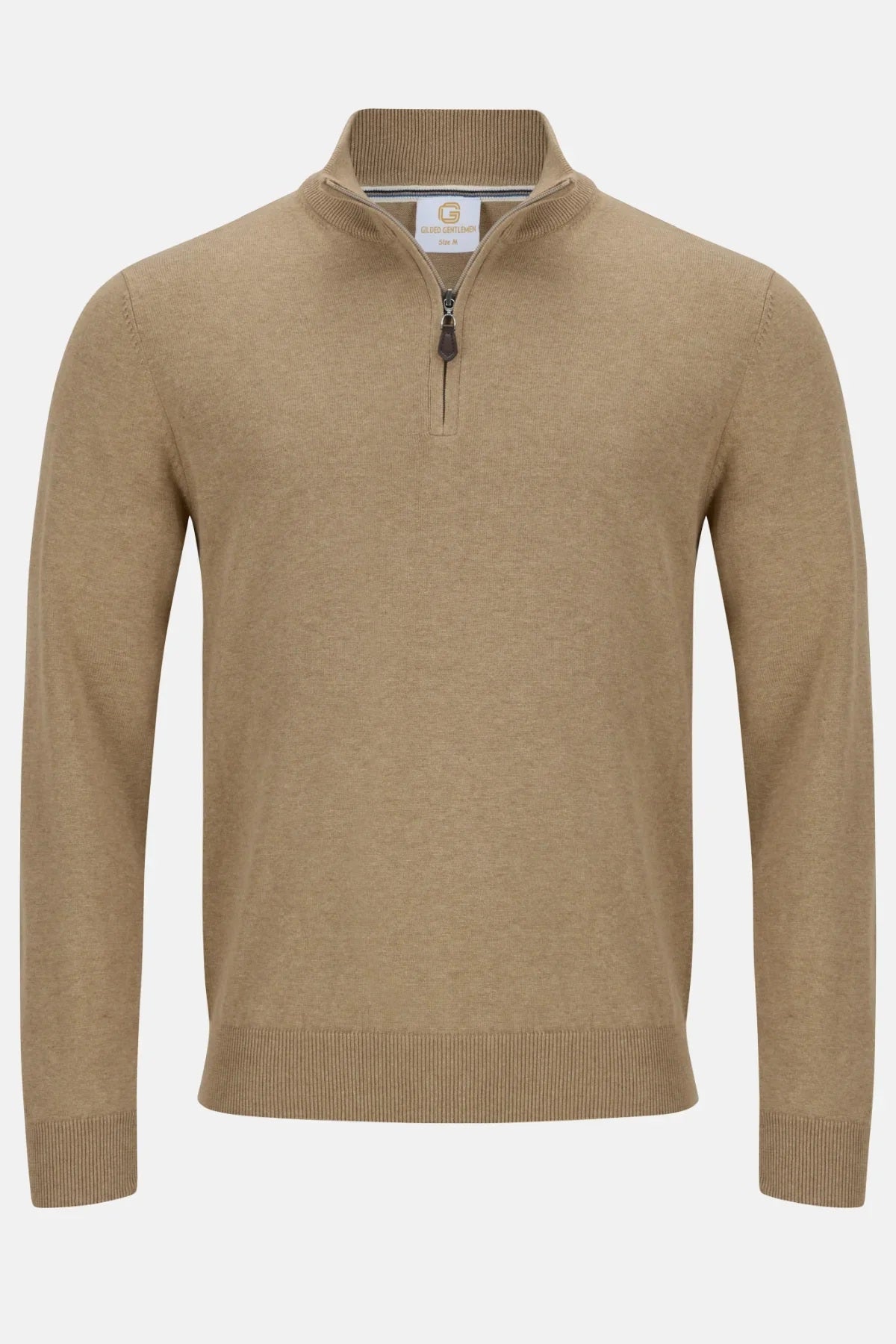 Gilded Gentlemen Harold Half Zip Sweater - Amphora