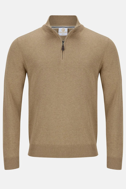 Gilded Gentlemen Harold Half Zip Sweater - Amphora