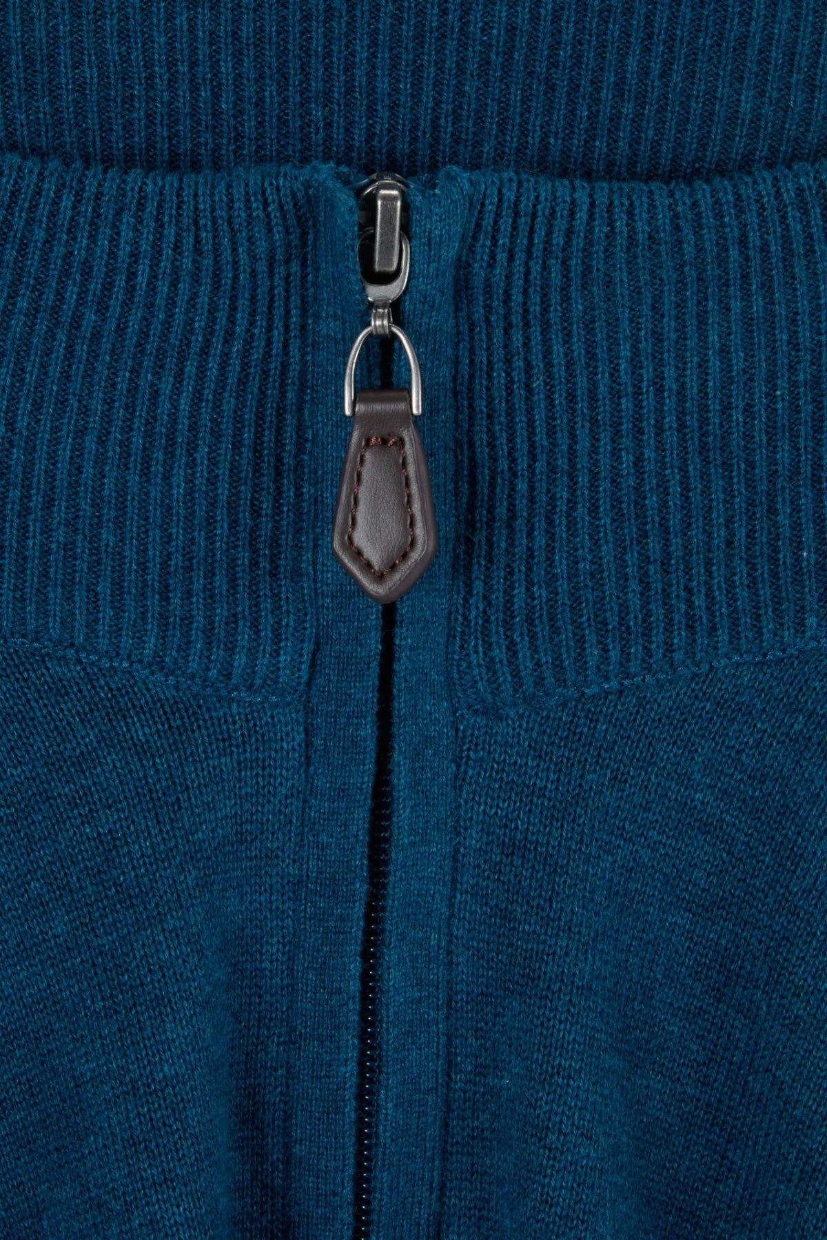 Gilded Gentlemen Harold Half Zip Sweater - Teal