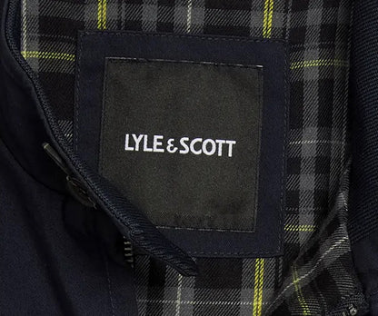 Lyle & Scott Cotton Harrington Jacket - Dark Navy