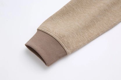 6th Sense Cloud Air Half Zip Sweatshirt - Taupe