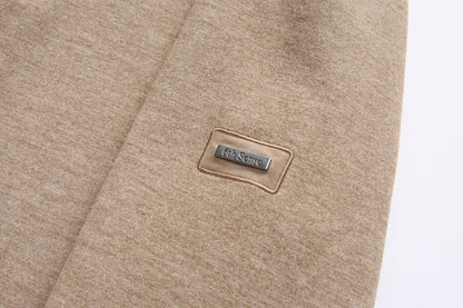6th Sense Cloud Air Half Zip Sweatshirt - Taupe