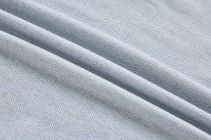 6th Sense Herringbone Half Zip Sweater - Grey