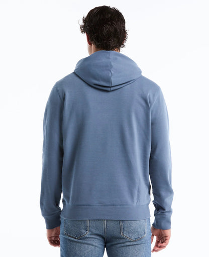 Original Penguin Sticker Pete Pullover Fleece Hoodie - Copen Blue