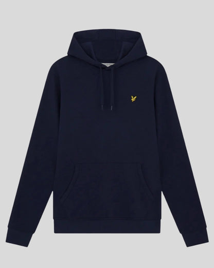 Lyle & Scott Loopback Cotton Hoodie - Dark Navy