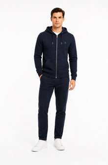 Original Penguin Full Zip Hoodie - Dark Sapphire
