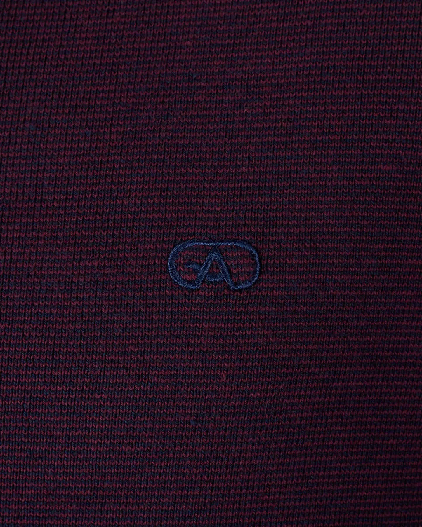 Andre Inch Half Zip Sweater - Burgundy