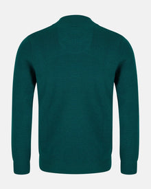 Andre Inch Half Zip Sweater - Forest