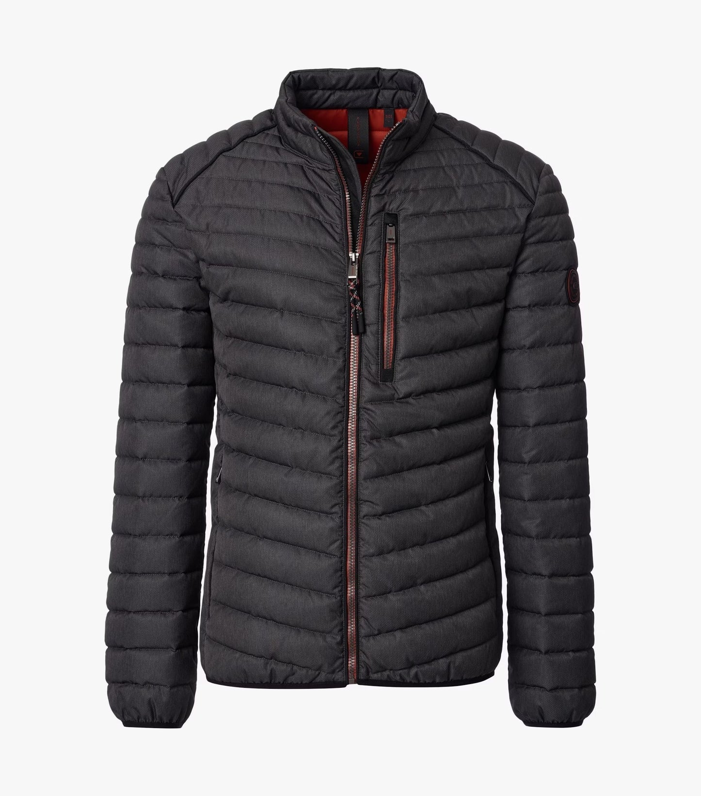 Casa Moda Quilted Water Repellent Casual Jacket 774 - Dark Gray