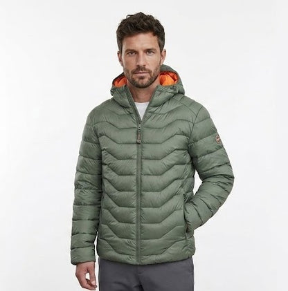 Dario Beltran Quilted Casual Jacket - Green