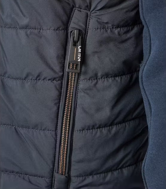 Casa Moda Full Zip Hybrid Jacket - Navy