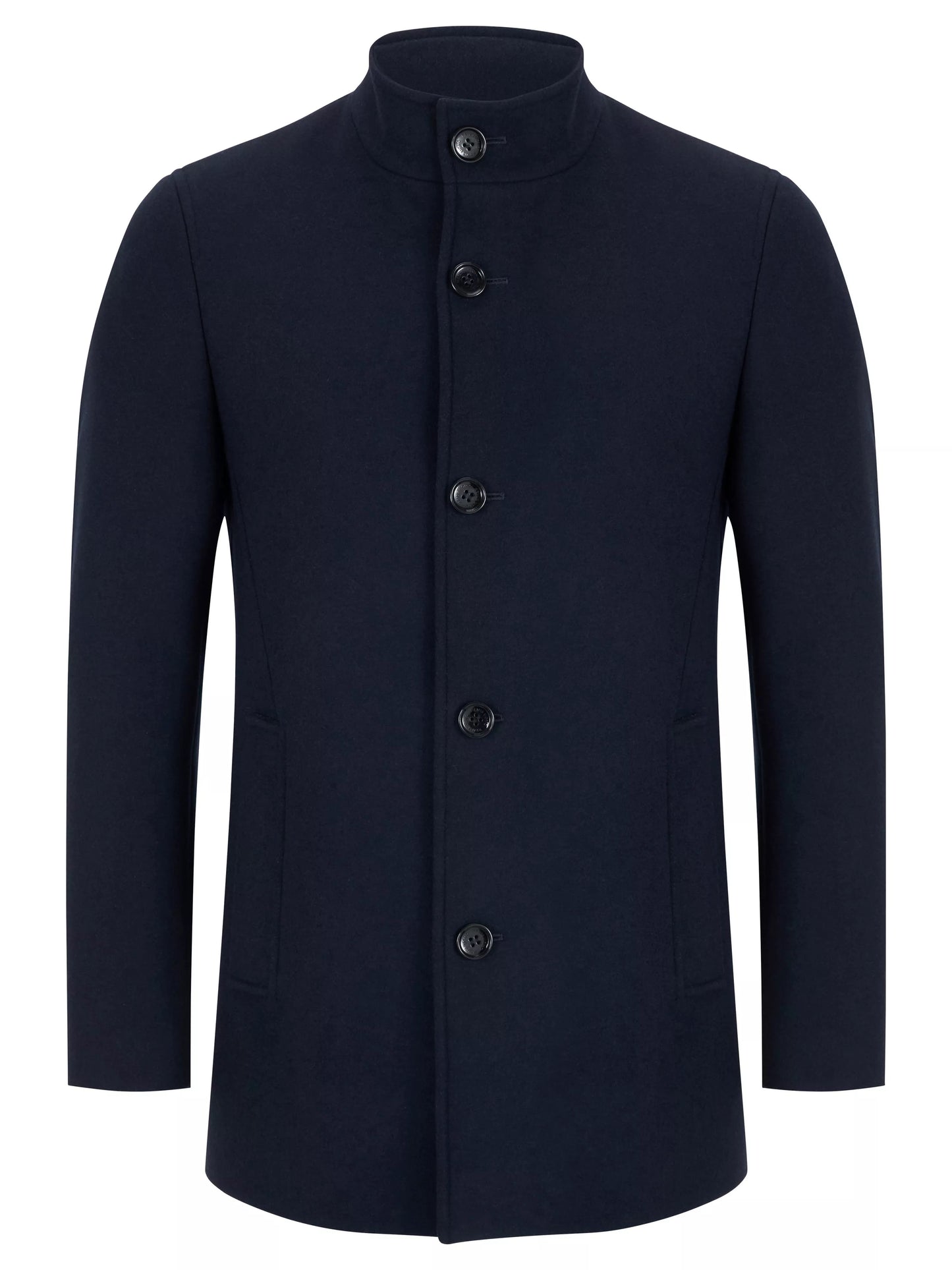 Remus Uomo Jonah Tapered Fit Tailored Coat - Navy