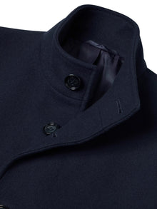 Remus Uomo Jonah Tapered Fit Tailored Coat - Navy