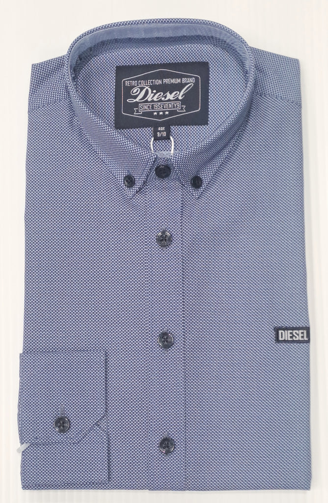 Boys Diesel Josh Shirt - 978 Blue