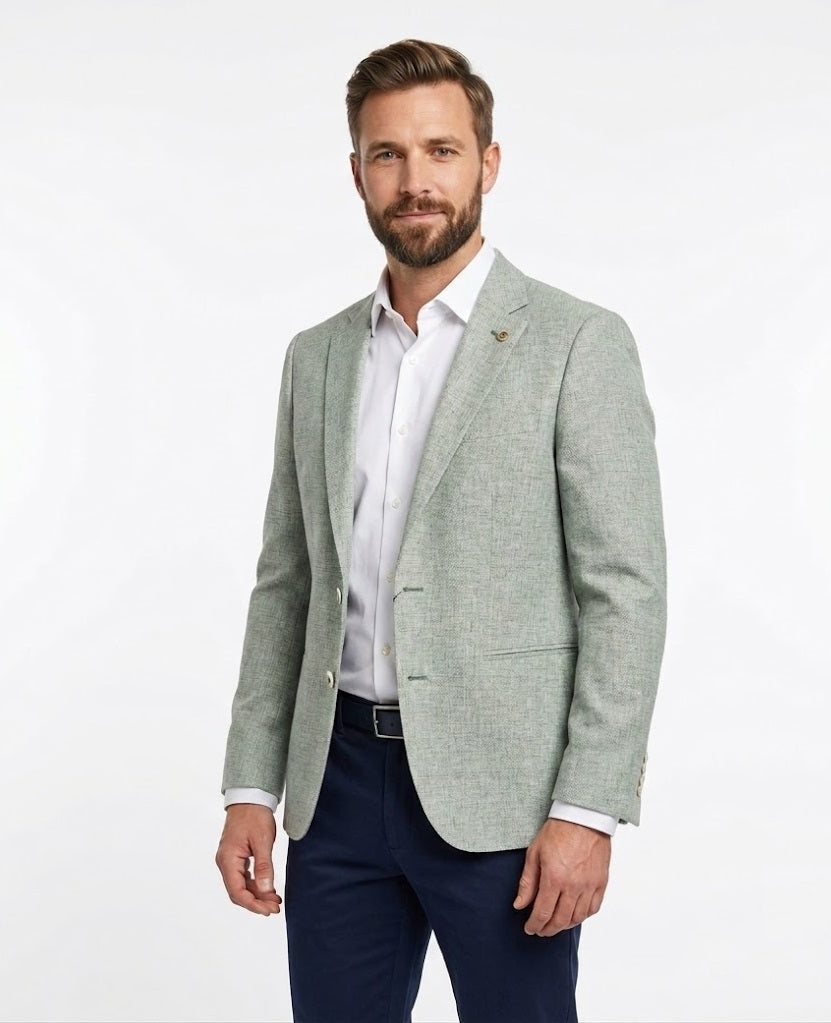 White Label Joshua Tapered Fit Blazer - Light Green