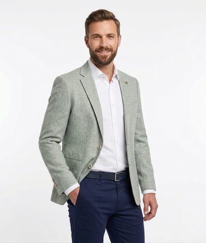 White Label Joshua Tapered Fit Blazer - Light Green