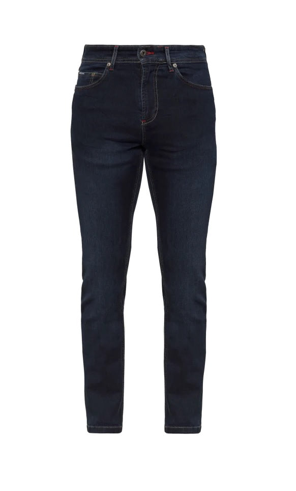 Andre Jota Worn Look Denim Jean - Navy