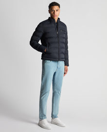 Remus Uomo Kaleb Quilted Jacket - Dark Navy