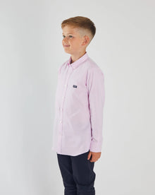 Boys Diesel Keane Oxford Casual Shirt - Pink