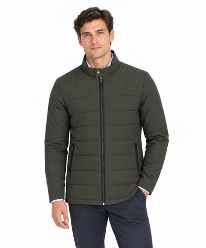 Douglas Kemp Casual Coat - Dark Green