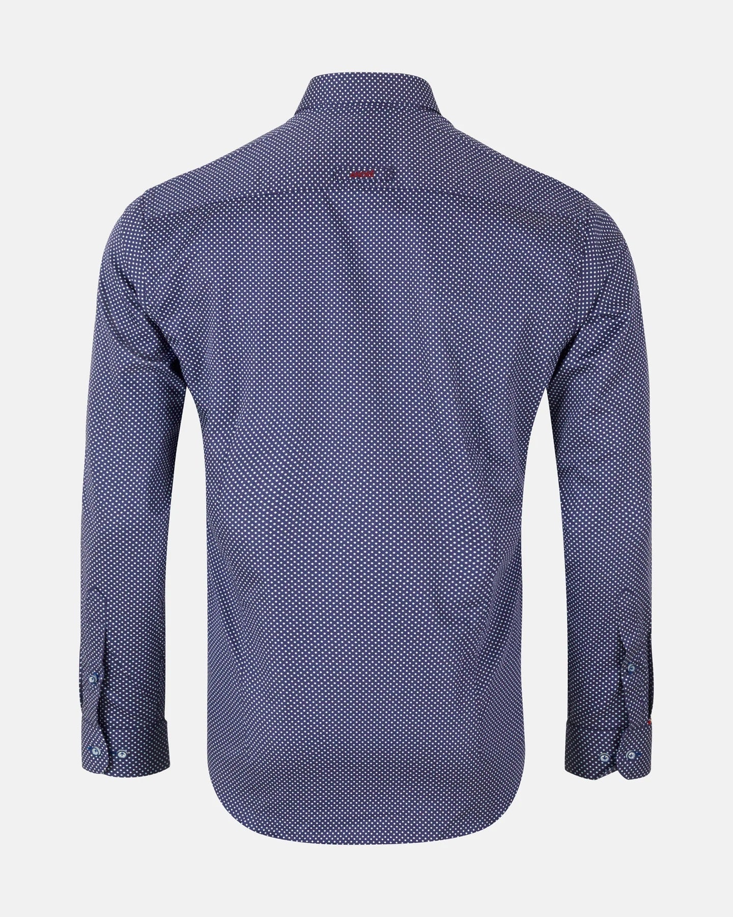 Andre Kent Long Sleeve Casual Shirt - Navy