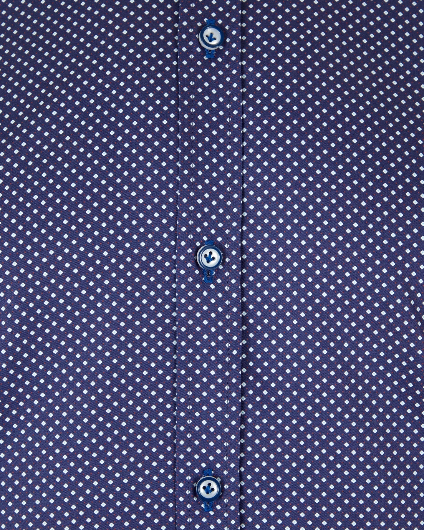Andre Kent Long Sleeve Casual Shirt - Navy