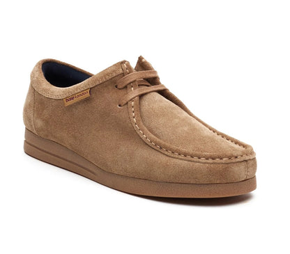 Base London Koko Suede Moccasin Casual Shoes - Taupe