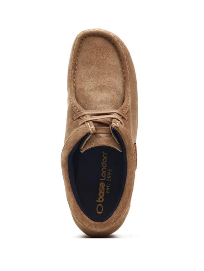 Base London Koko Suede Moccasin Casual Shoes - Taupe