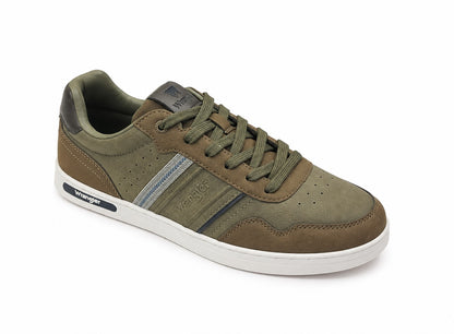 Wrangler Lowell Men Low Casual Trainer - Tarmac