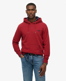 Superdry Essential Logo Hoodie - League Red