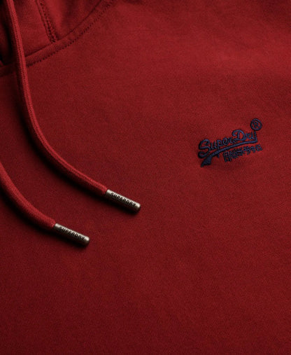 Superdry Essential Logo Hoodie - League Red