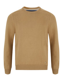 Daniel Grahame Crew Neck Sweater 42 - Light Brown