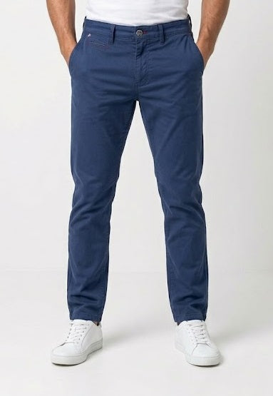 Andre Lucas Modern Fit Cotton Chino - Ink