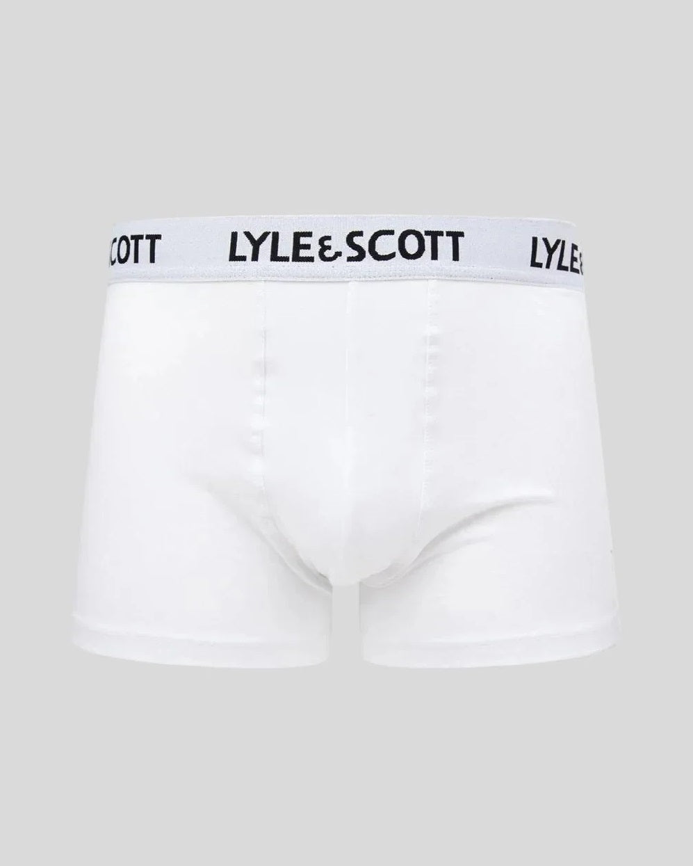 Lyle & Scott Barclay 3 Pack Basic Core Trunks - Black/Grey Marl/Bright White