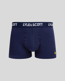 Lyle & Scott Barclay 3 Pack Basic Core Trunks - Peacoat