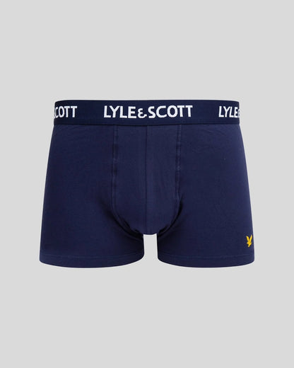 Lyle & Scott Barclay 3 Pack Basic Core Trunks - Peacoat