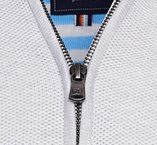 Andre Lyon Half Zip Sweater - Silver