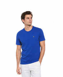 Original Penguin Icons Organic Cotton Jersey Pete T-Shirt - Mazarine Blue