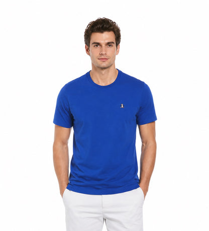 Original Penguin Icons Organic Cotton Jersey Pete T-Shirt - Mazarine Blue