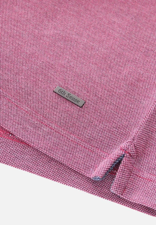 6th Sense Maverick Polo Shirt - Carmine