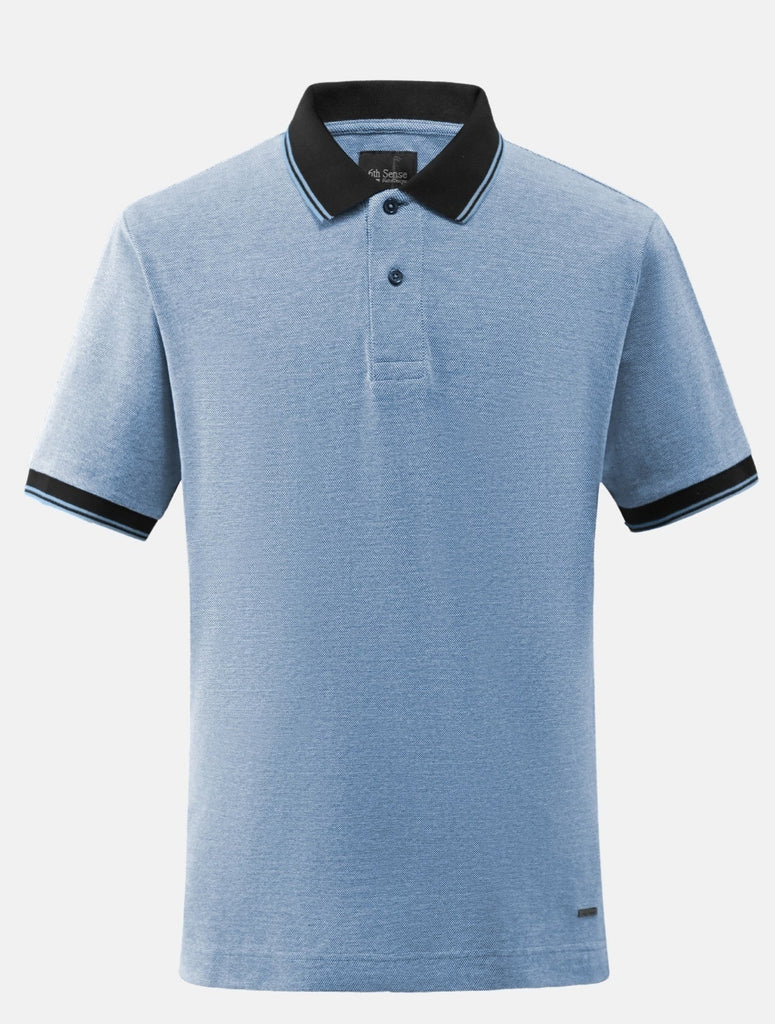 6th Sense Maverick Polo Shirt - Niagra