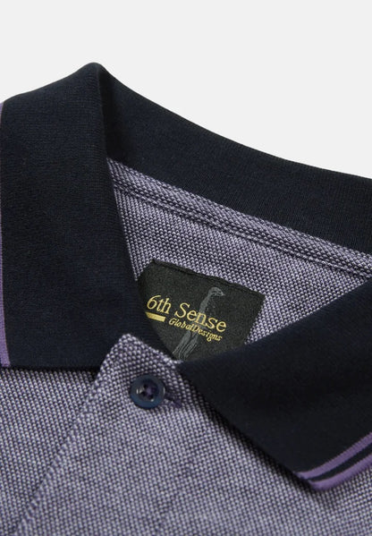 6th Sense Maverick Short Sleeve Polo Shirt - Mystical
